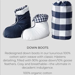 HÄLSTENS ☁️ Luxury Down Slipper Booties!!! ☁️